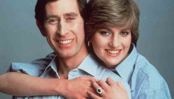 William e Harry anello lady Diana