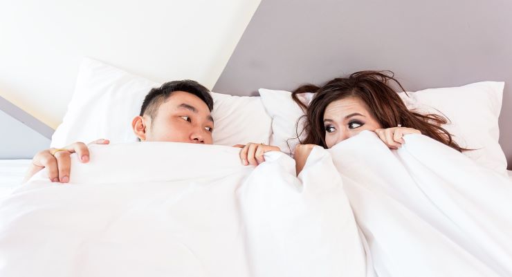 studio partner che dormono separati riposano meglio